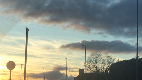 Sunset 24/02/2024 a d.....in the sky 🤣🤣🤣