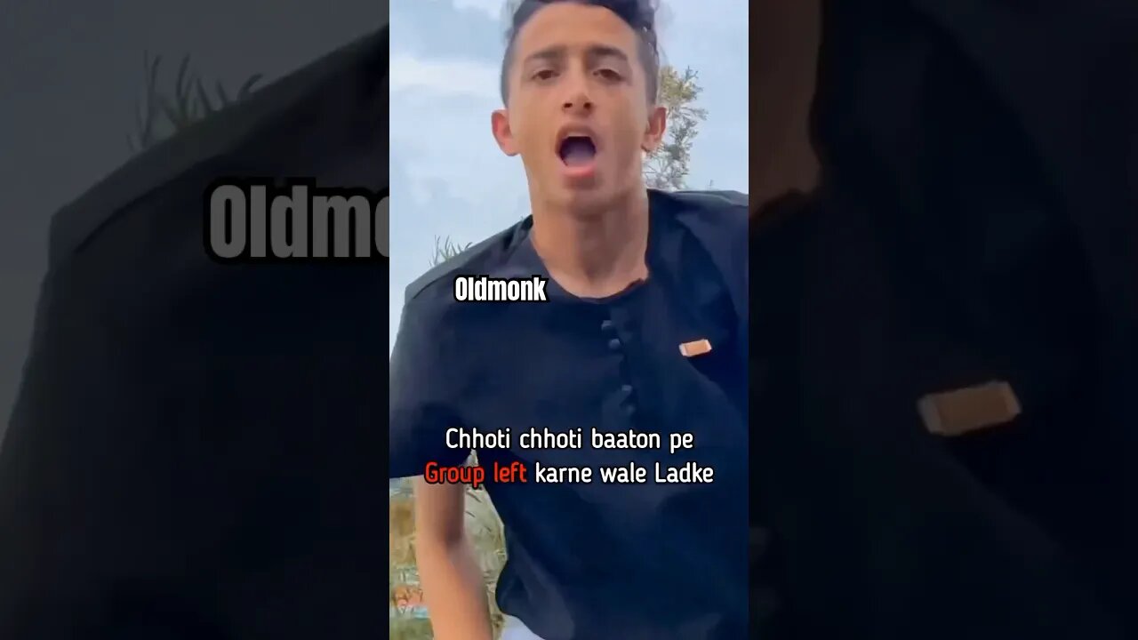 Choti choti baat pe group chodne vale ladke #funny #shortsfeed #viral #trending #memes