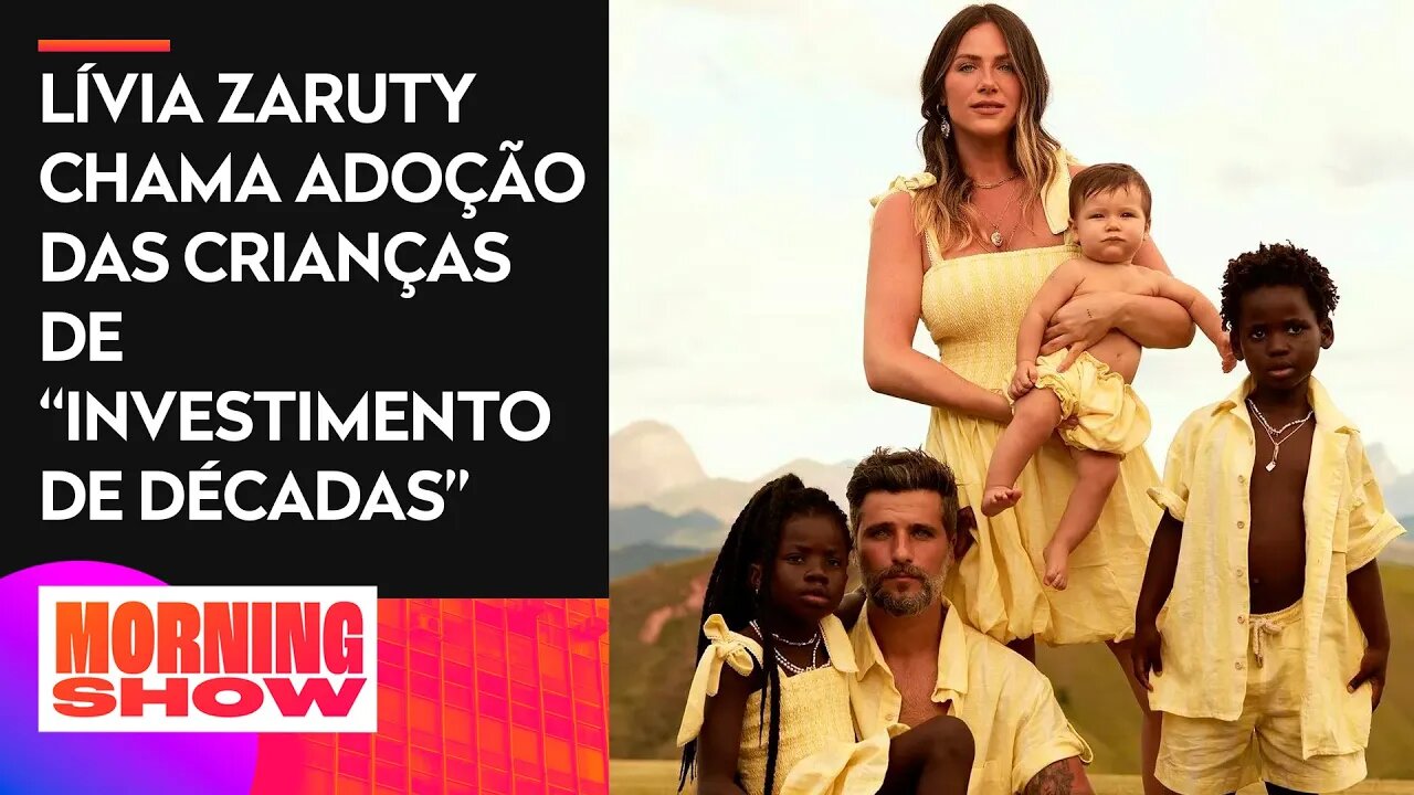 Influenciadora diz que Gio Ewbank e Bruno Gagliasso usam os filhos para marketing