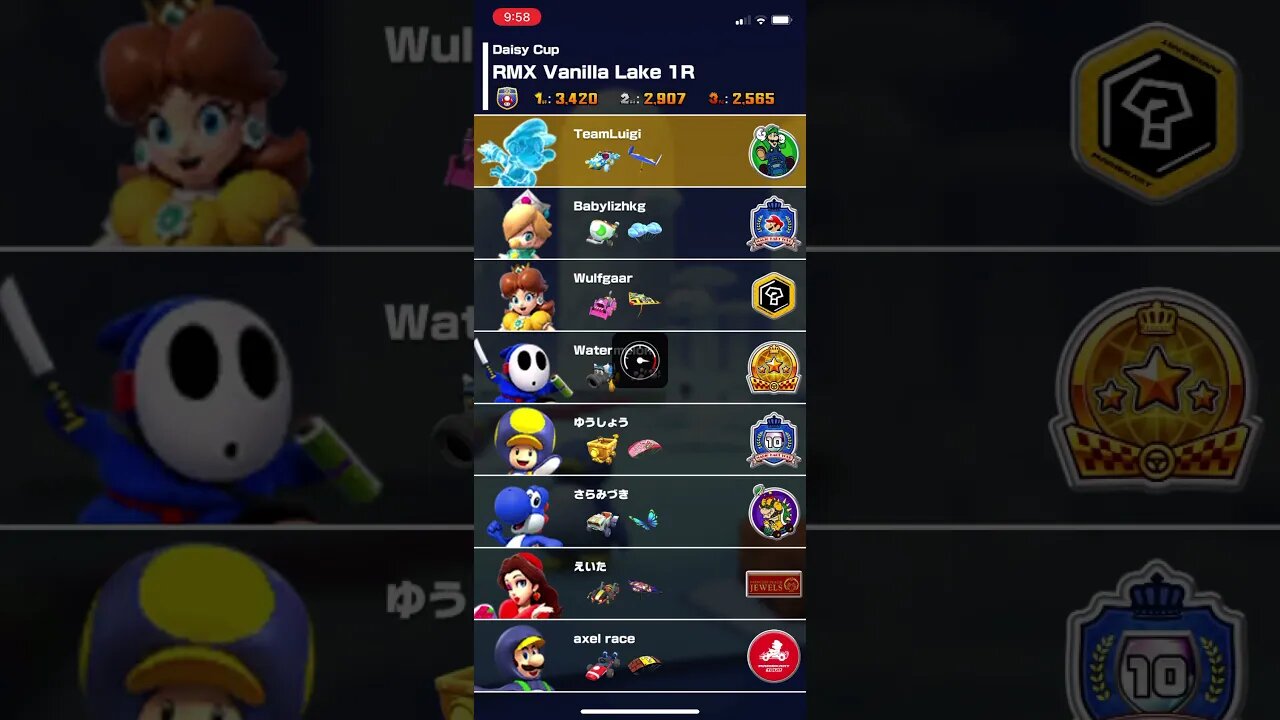 Mario Kart Tour - Today’s Challenge Gameplay (Space Tour Day 2)