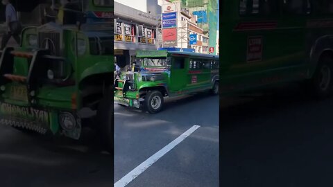 Jeepney green machine #mercedes #philippines