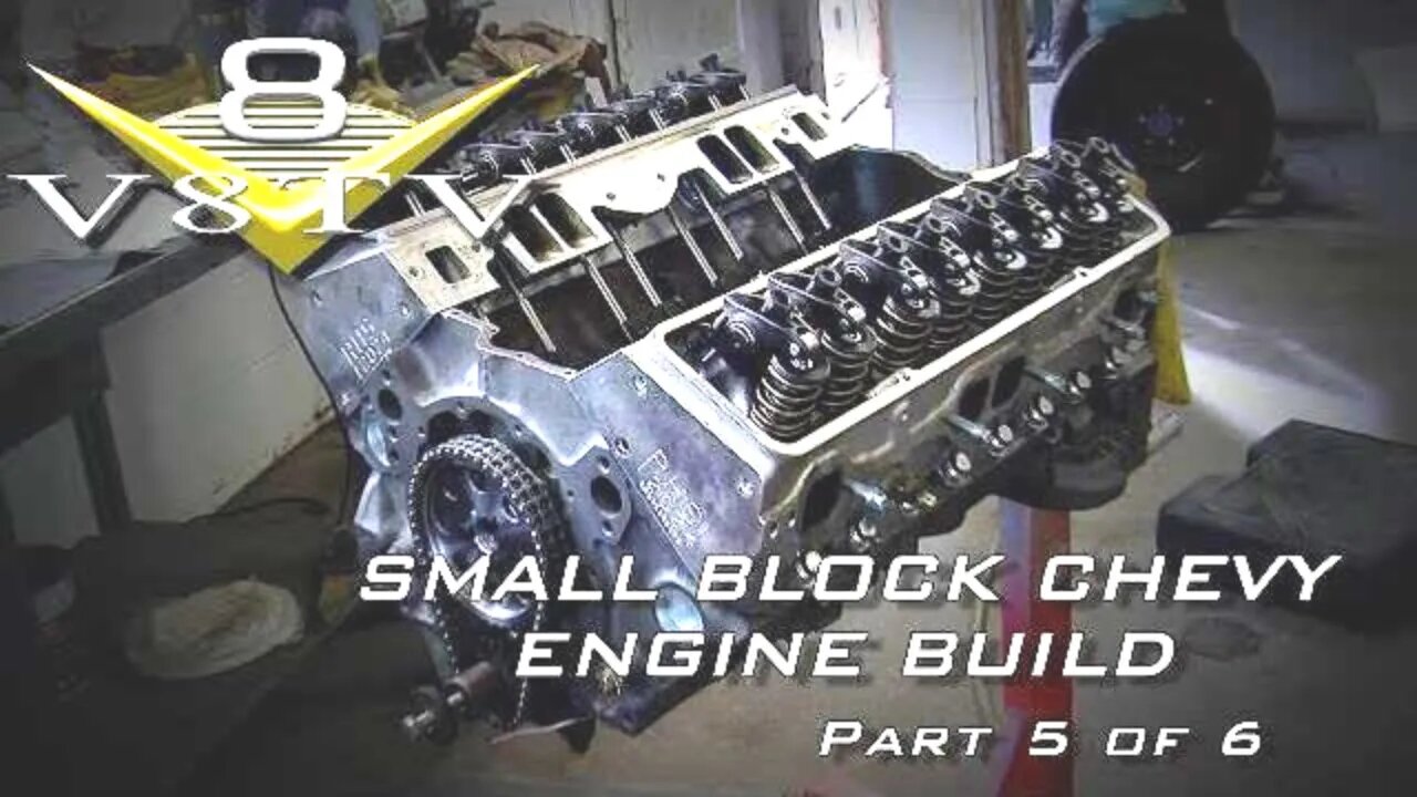 Engine Building Tips 6-Part Video Series Small Block Chevy Part 5 Piston Clearance Head Installation