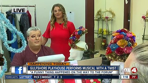 Gulfshore Playhouse performs "Forum" with a Twist - 7am live report