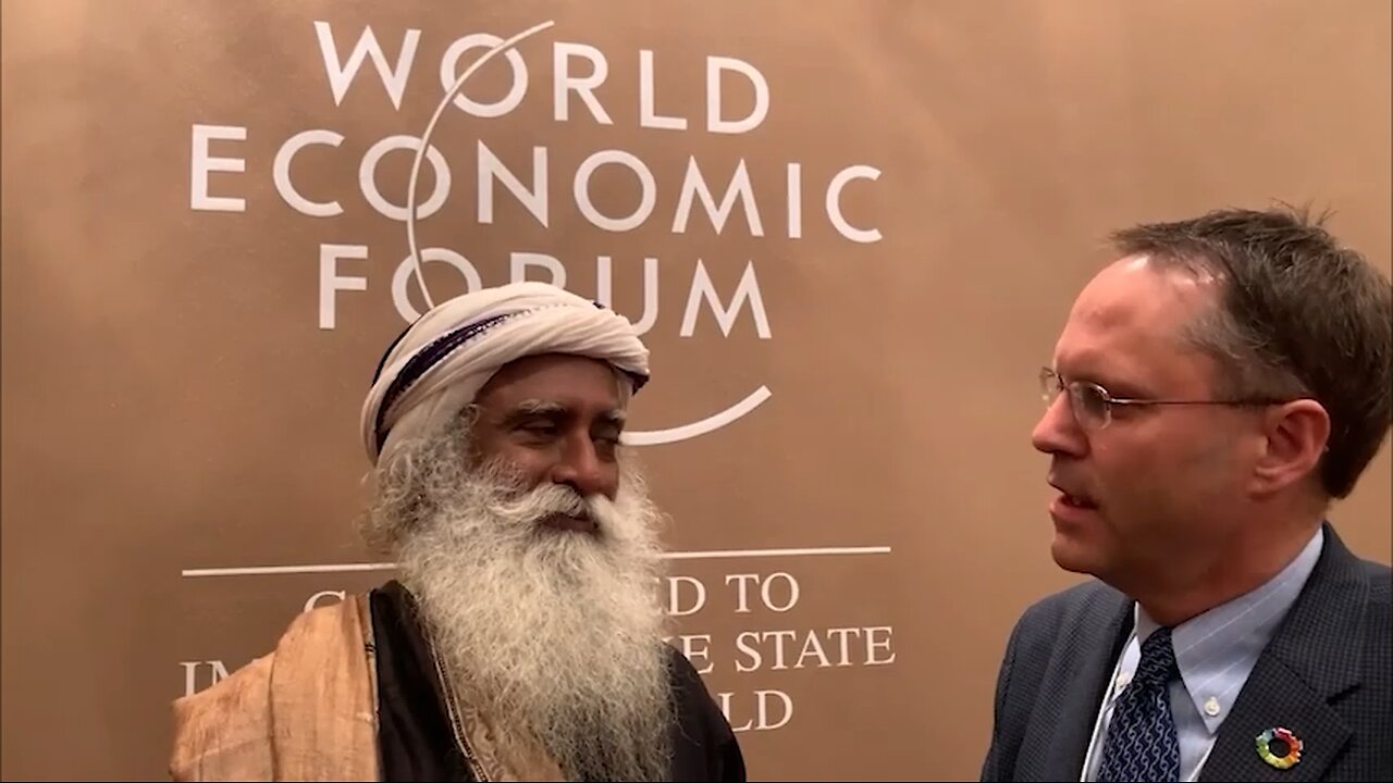 DID YOU KNOW?…. Sadhguru… adviser to WEF.
