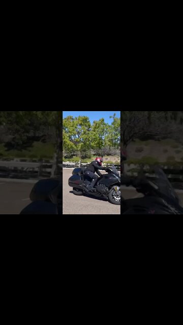Tight Turns On A DCT Gold Wing