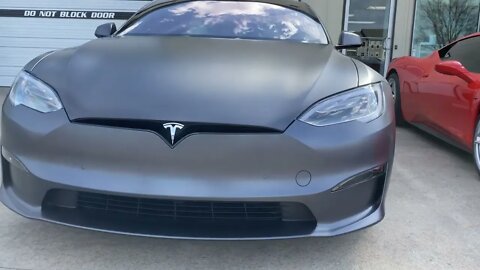 Tulsa Auto Wraps | White Glove Auto | Tesla S