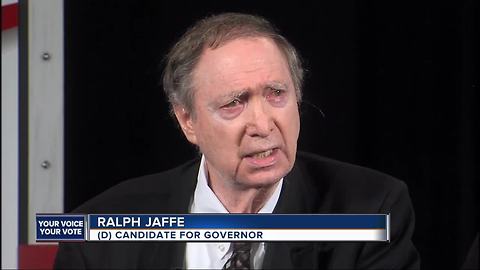 Ralph Jaffe's opening statement during WMAR-2 News' gubernatorial debate