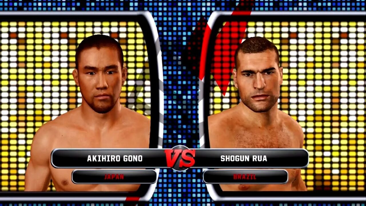 UFC Undisputed 3 Gameplay Shogun Rua vs Akihiro Gono (Pride)