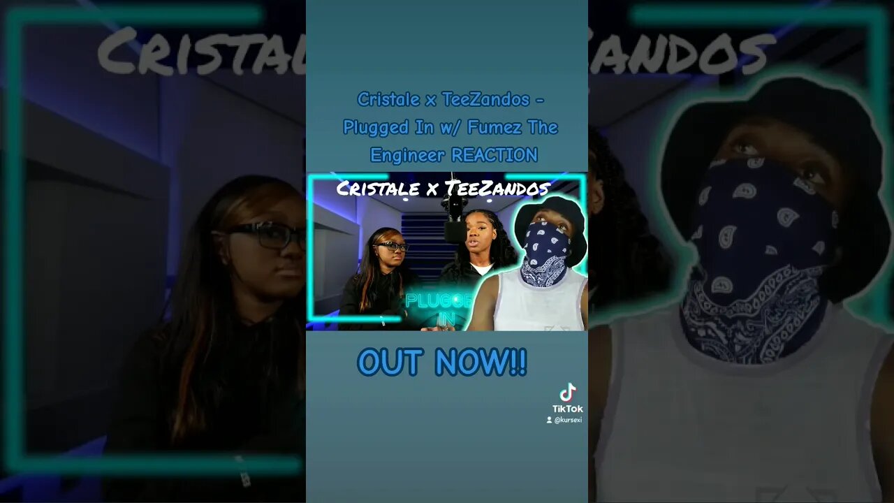 Cristale x TeeZandos - Plugged In w/ Fumez The Engineer REACTION OUT NOW #youtubeshorts #reaction