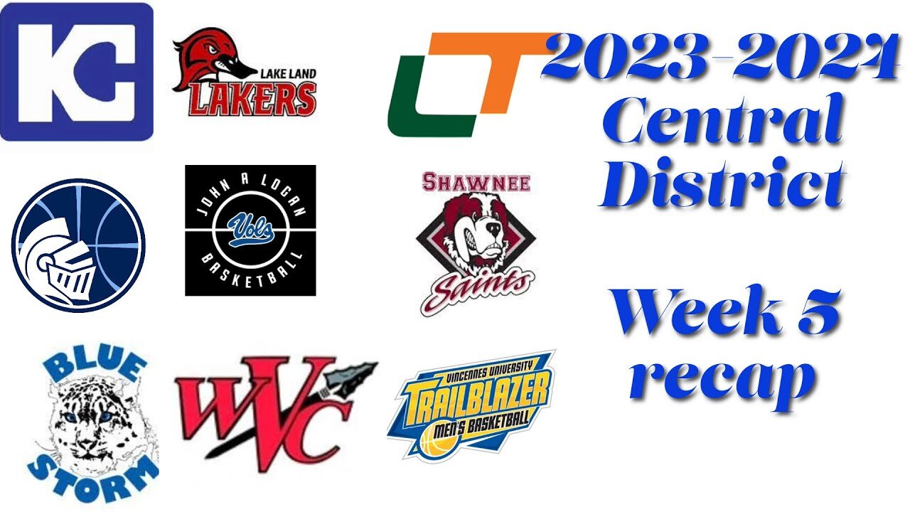 2023-2024 NJCAA Central District week 5 recap