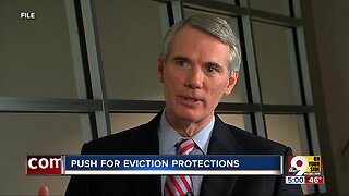 Portman pushes for eviction protections to prevent homelessness