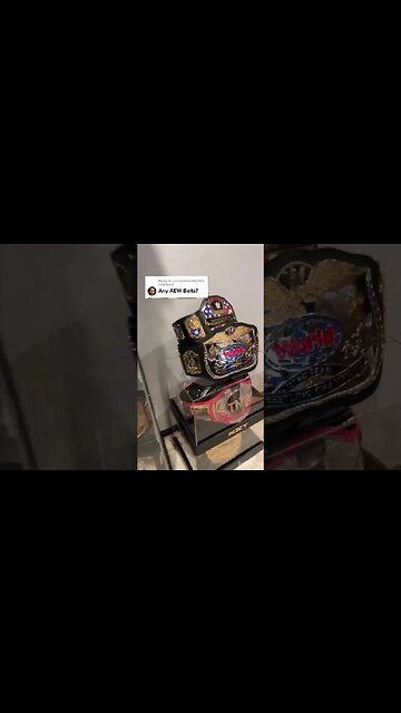 Do I Have Any AEW Replica Title Belts? #shorts