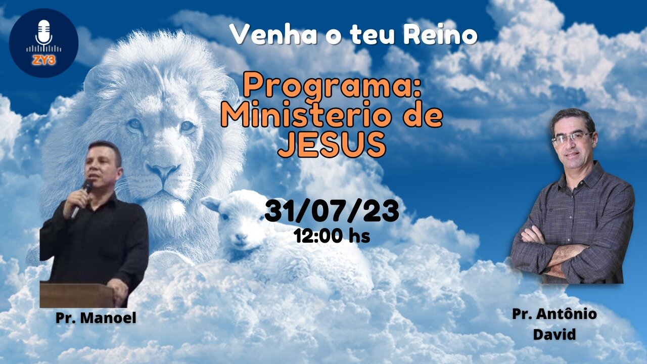 Ministério de Jesus com Pr Manoel