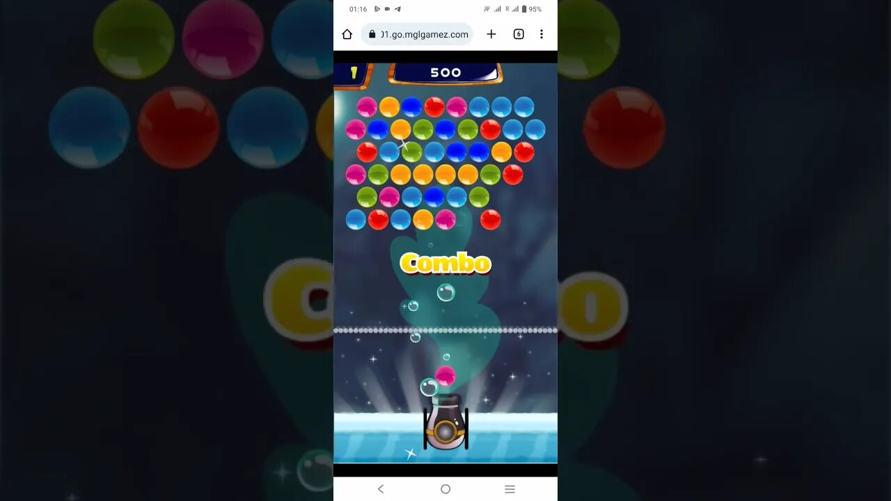 popup Bubbles Game