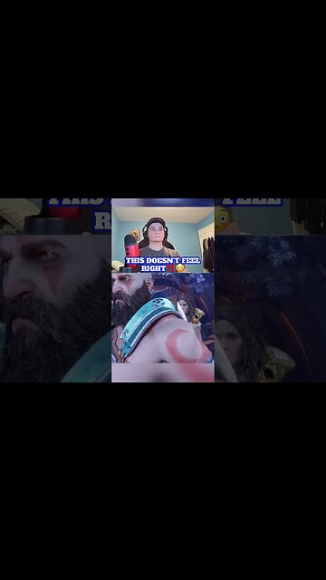 Kratos & Atreus Give Up⁉️😳 | #shorts #godofwarragnarok #gaming #reaction