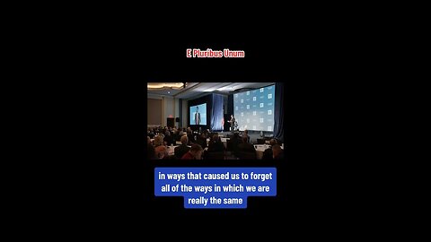 E Pluribus Unum: Vivek at the National Review Institute