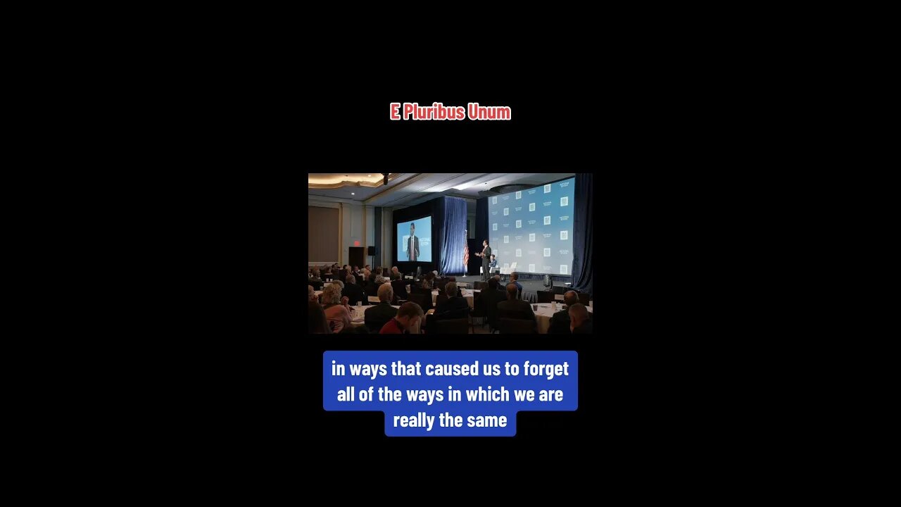 E Pluribus Unum: Vivek at the National Review Institute