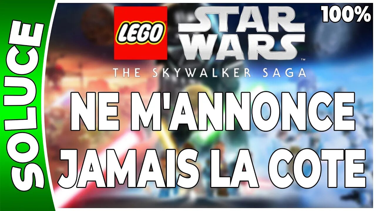 LEGO Star Wars : La Saga Skywalker - NE M'ANNONCE JAMAIS LA COTE - 100% Minikits et défis [FR] [PS5]