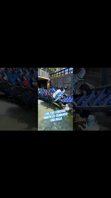 Manta at SeaWorld San Diego is an awesome coaster! #seaworldsandiego #manta #coaster