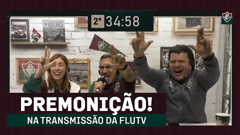 SUPERCHAT OU SUPERDINAH? MENSAGEM PREMONITÓRIA NA TRANSMISSÃO DA FLUTV CHAMA O SEGUNDO GOL DO FLU