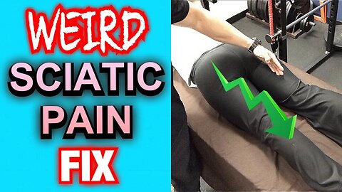 *SCIATIC PAIN* FAST RELIEF! WEIRD TECHNIQUE! | Dr K & Dr Wil