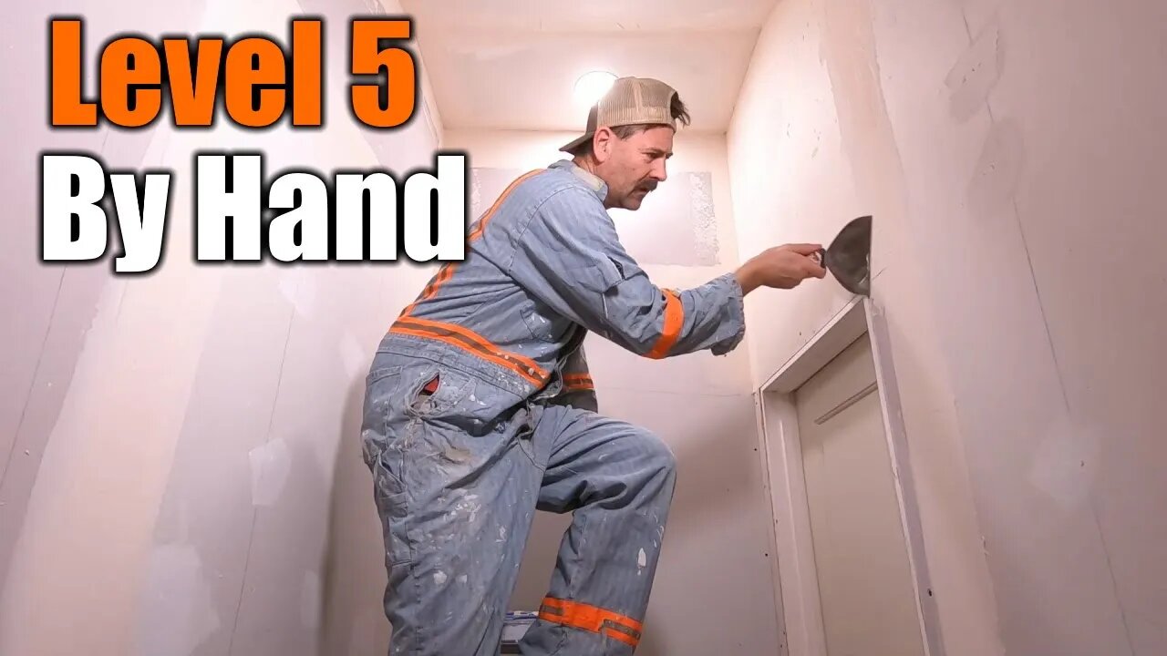 Level Five Walls By Hand | So Easy A Handyman Can Do It | THE HANDYMAN |