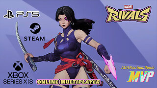 Marvel Rivals | MVP · Season 01 - No. 08 | Online Crossplay Multiplayer Team up with Psylocke #ps5