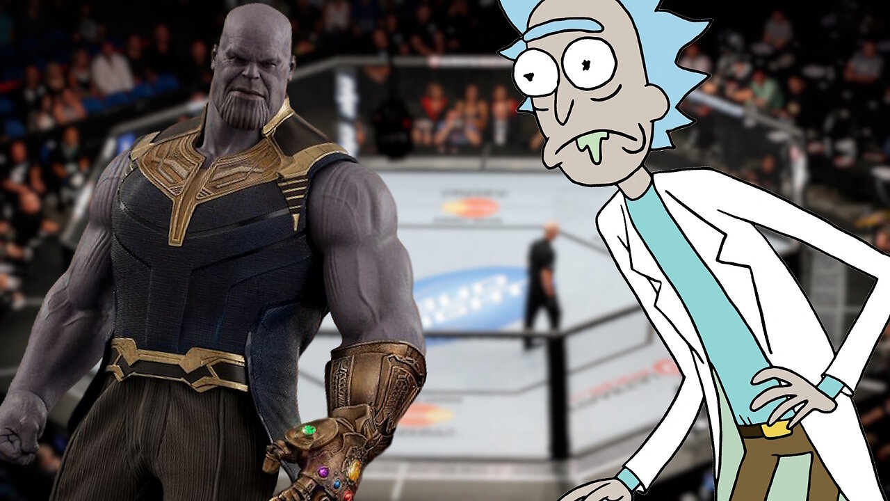 RICK SANCHEZ AND THANOS IN A WRESTLING GAME?!