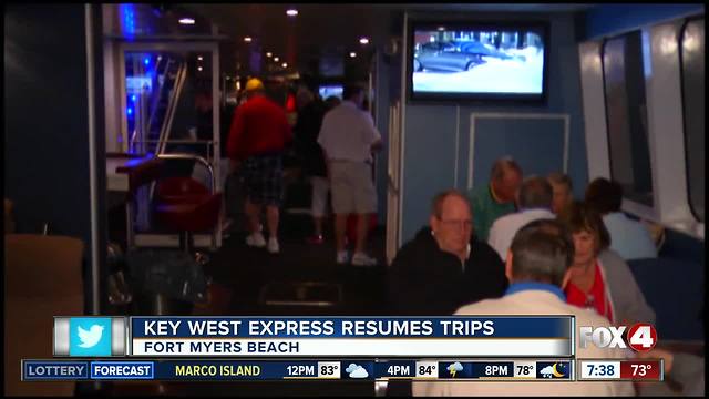 Key West Express resumes trips