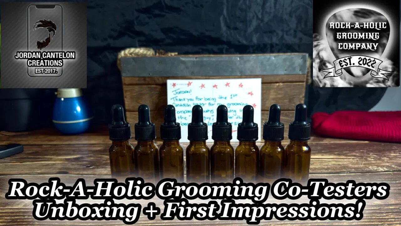 ROCK-A-HOLIC GROOMING COMPANY HAS LAUNCHED??!! Rock-A-Holic Grooming Co Unboxing+ First Impressions!