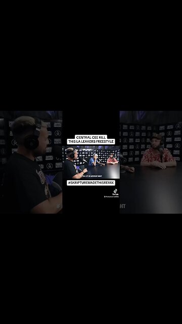 CENTRAL CEE FREESTYLING on LA LEAKERS (REMIX)