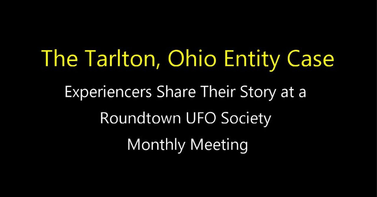 Tarlton, Ohio Entity Sighting