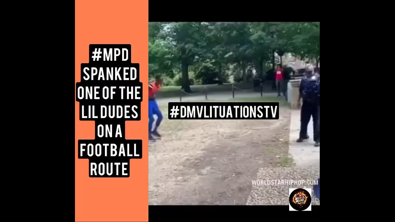 MPD officer hit the simple football route on young in after getting violated