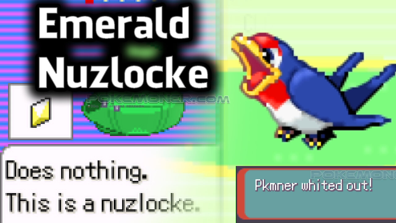 Pokemon Emerald Nuzlocke by Mkol103! - A New GBA Hack ROM has Nuzlocke Mode with QOL Features