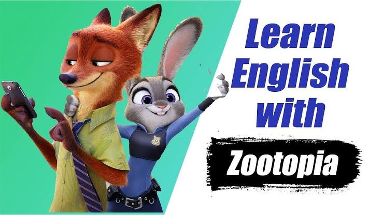 Learn English with Zootopia Episode #1