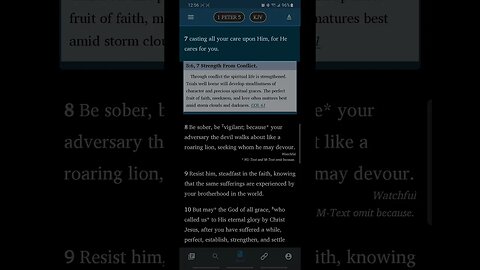 Bible Commentary 15: 1 Peter 5:7