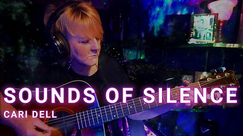 The Sounds Of Silence- Simon & Garfunkel live guitar cover by Cari Dell (SHORT VERSION)