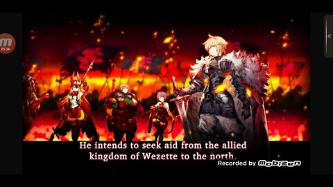 Oberon 27th day reward / Final Fantasy: War of the Visions / Part 1 Chapter 3 Scene 1