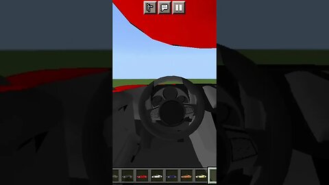 Koenigsegg in Minecraft! #shorts
