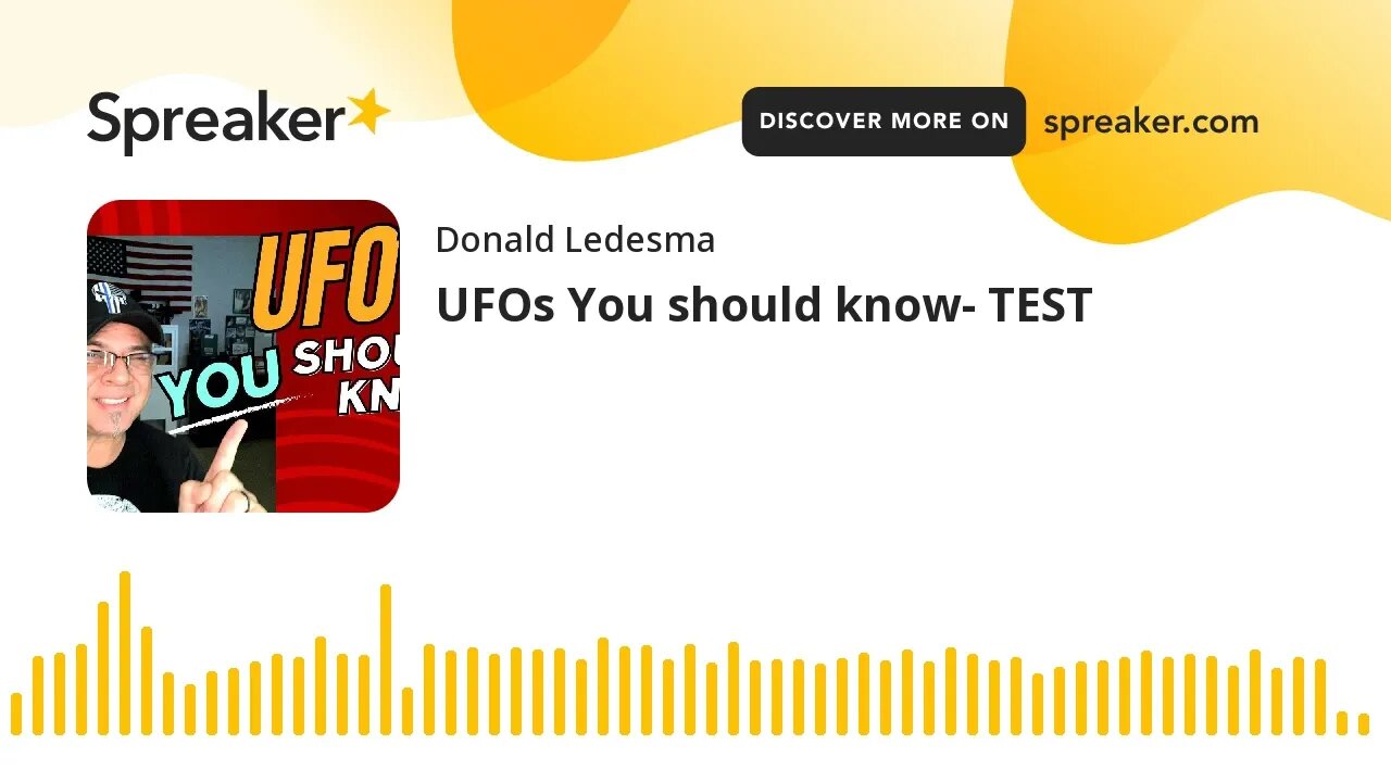 UFOs You should know- TEST