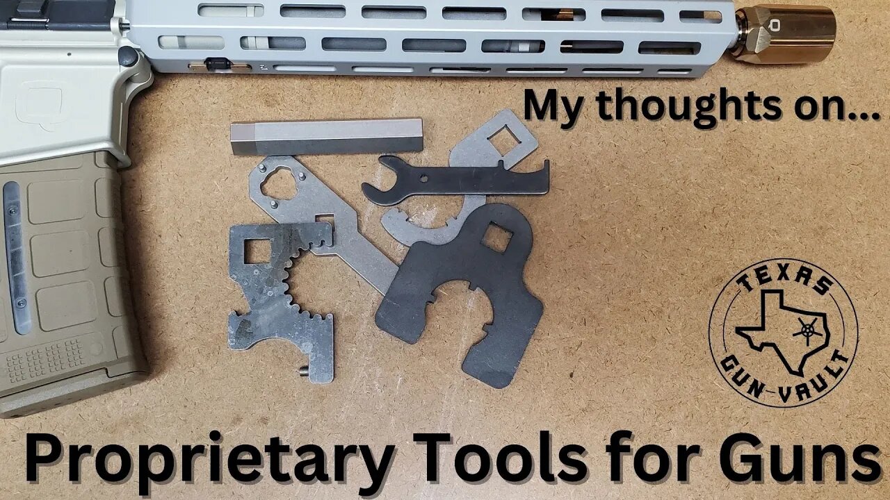 Why I do not like proprietary tools for guns, gunsmithing and silencers