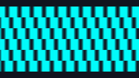Digital ART with optical illusions | Grid 08 (Algorithmic Art, Creative Coding)