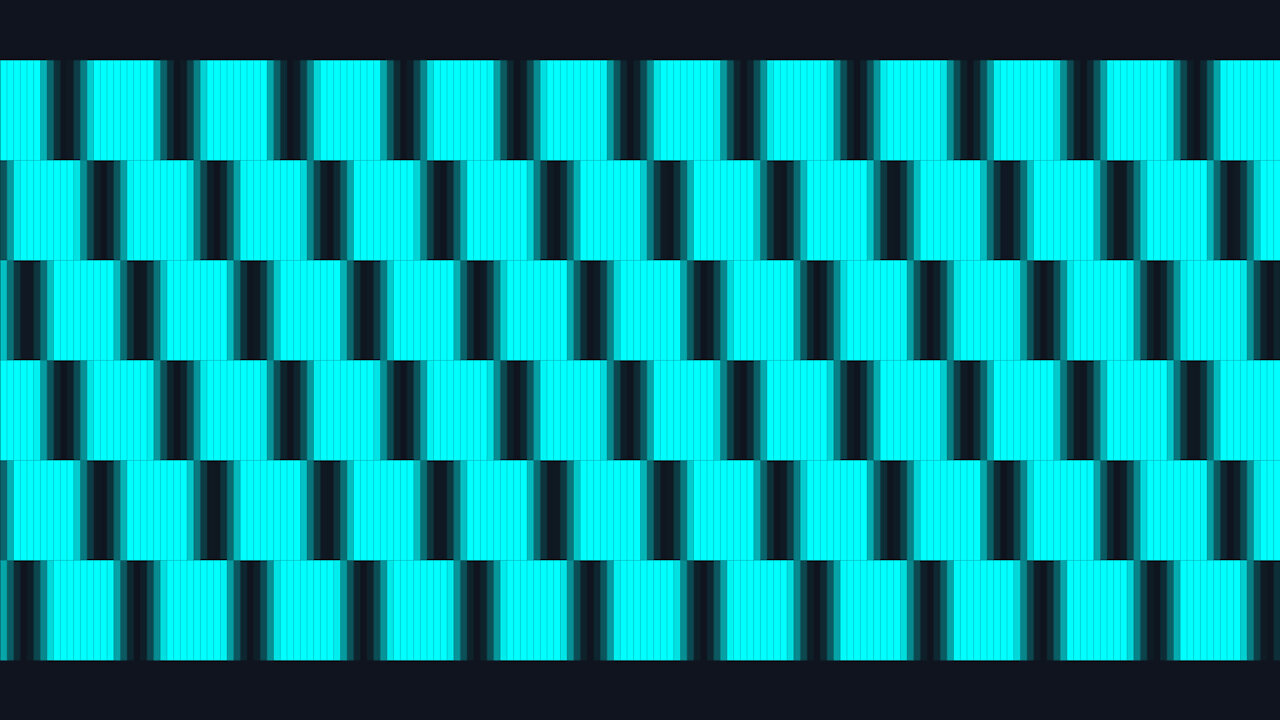 Digital ART with optical illusions | Grid 08 (Algorithmic Art, Creative Coding)