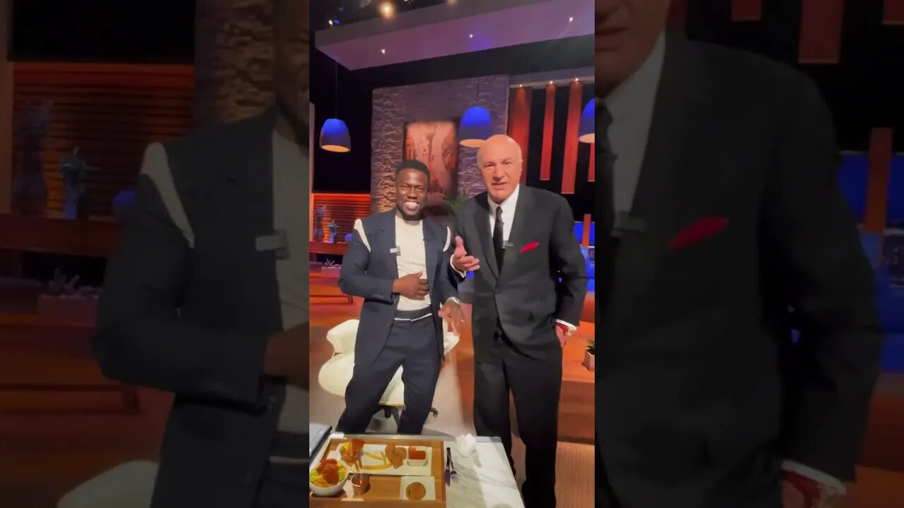 Kevin Hart ♥️ joins Mr. Wonderful in the 🦈 tank