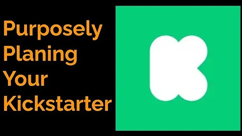 Purposely Planing your Kickstarter #kickstarter #comics #indycomics #comiccreator