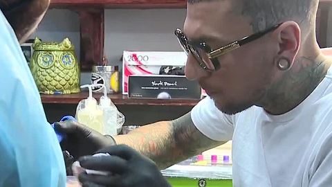 Local tattoo artist trying to win reality show Ink Master