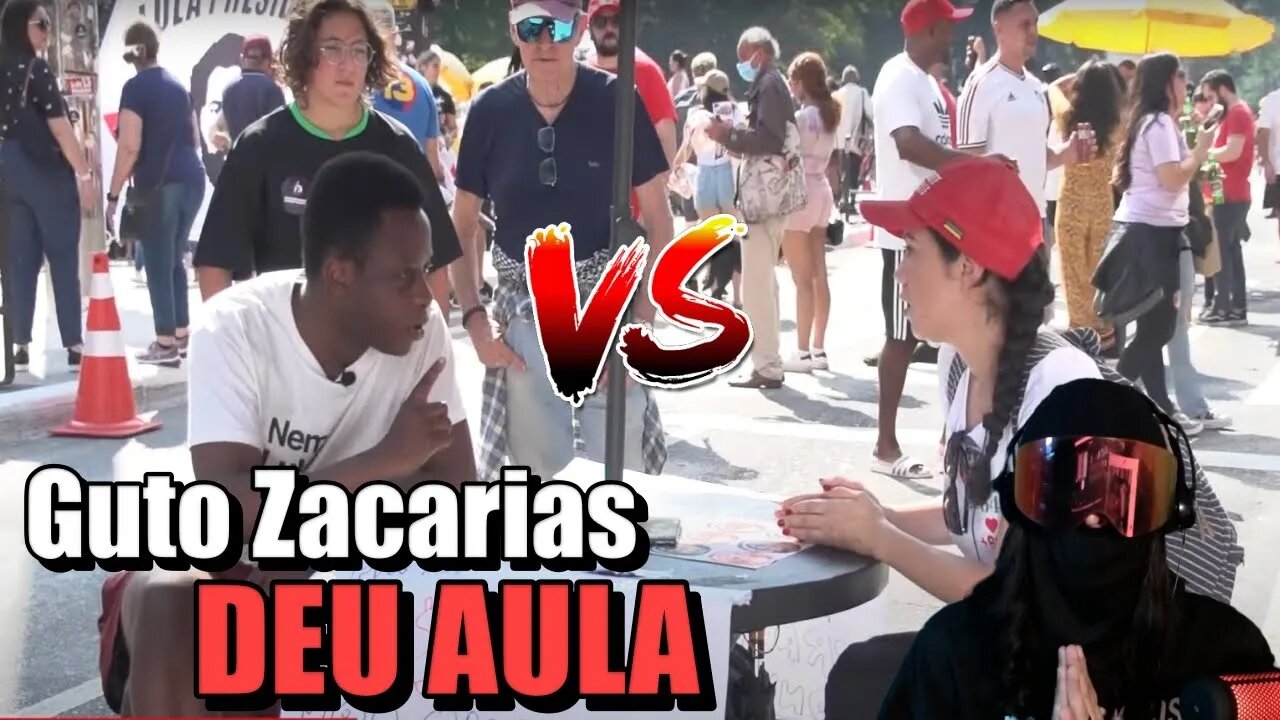 Debate - Guto Zacarias MBL vs MILITANTE PRO LULA - React