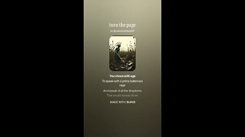 turn the page