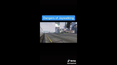 Dangers of JayWalking ( GTA 5 )