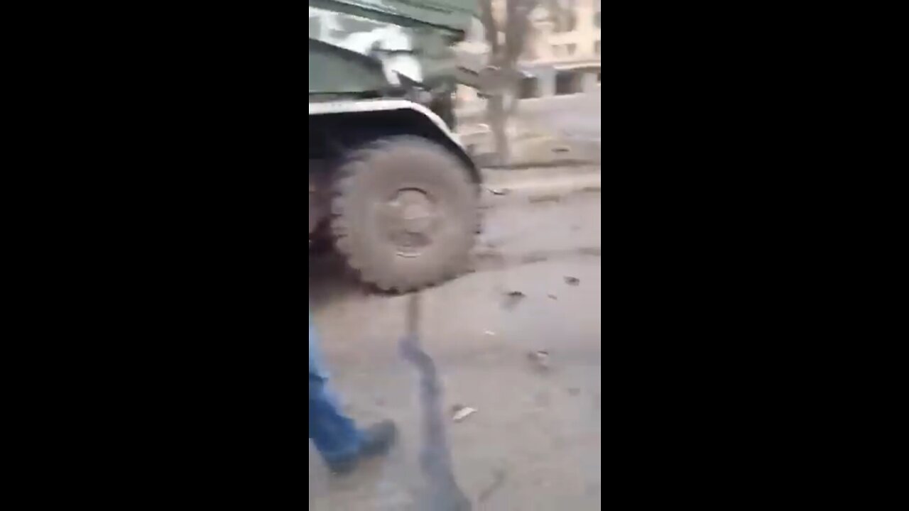Two destroyed Russian "Grad" in the Kharkov region